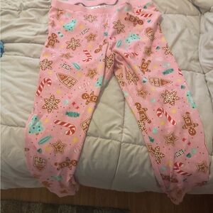 Old Navy Pink Kids Holiday Gingerbread Pajama Pants